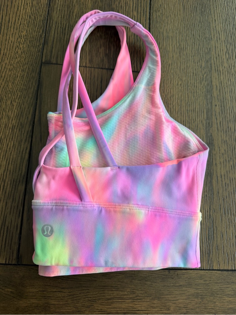 Lululemon Energy Bra Longline - Psychedelic Wash Multi (Size 8) - Picture 4 of 6